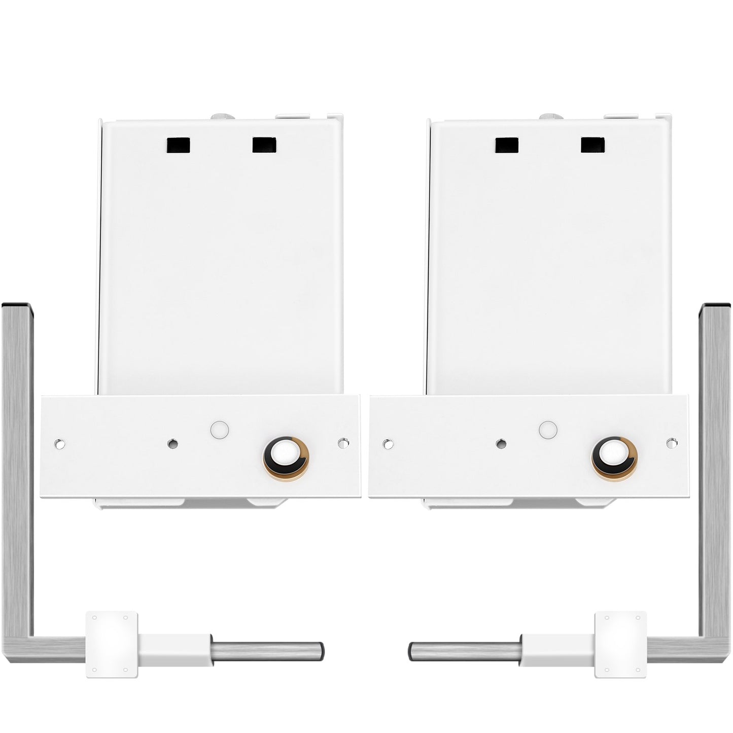 Murphy Wandmontage-Federmechanismus, robustes Befestigungsmaterial, DIY-Set für Queen-Size-Betten (horizontal), Weiß