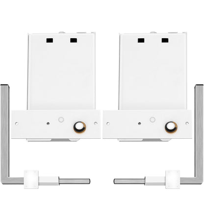 Murphy Wandmontage-Federmechanismus, robustes Befestigungsmaterial, DIY-Set für Queen-Size-Betten (horizontal), Weiß