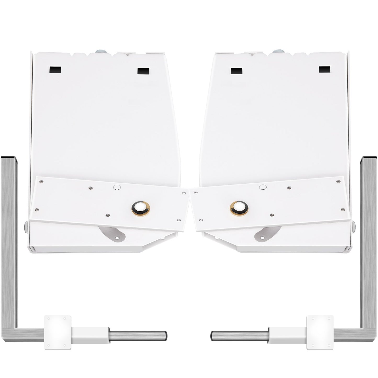 Murphy Wandmontage-Federmechanismus, robustes Befestigungsmaterial, DIY-Set für Kingsize- und Queensize-Betten (vertikal), Weiß