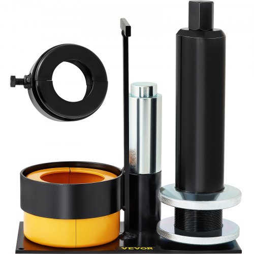 Carrier & Pinion Bearing Puller, Compatible with Dana 30, 40, 60, 70, Ford 9\" Bearings, Pinion Puller Tool with 2 Clamshells, 45# Steel Clamshell Carrier Bearing Puller for Auto Repair