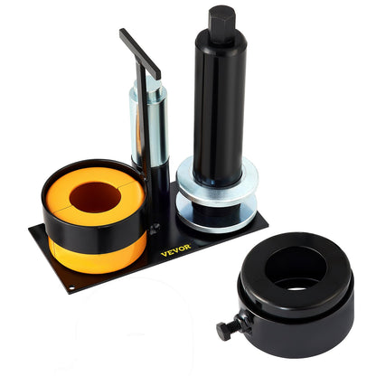 Carrier & Pinion Bearing Puller, Compatible with Dana 30, 40, 60, 70, Ford 9\" Bearings, Pinion Puller Tool with 2 Clamshells, 45# Steel Clamshell Carrier Bearing Puller for Auto Repair