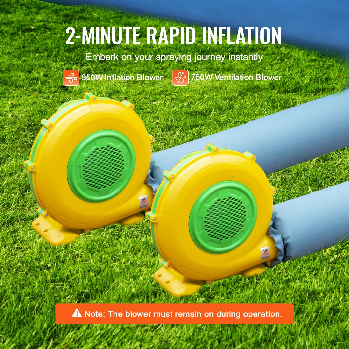 Aufblasbare Lackierkabine, 9 x 4,8 x 3,6 m (29,5 x 15,7 x 11,8 ft), mit leistungsstarken Gebläsen (950 W + 750 W) und Luftfiltersystem, tragbare Lackierkabine für große Lkw, Transporter und Maschinen