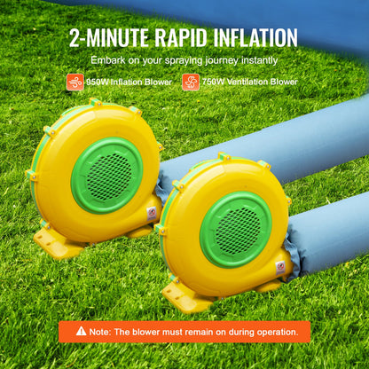 Aufblasbare Lackierkabine, 9 x 4,8 x 3,6 m (29,5 x 15,7 x 11,8 ft), mit leistungsstarken Gebläsen (950 W + 750 W) und Luftfiltersystem, tragbare Lackierkabine für große Lkw, Transporter und Maschinen