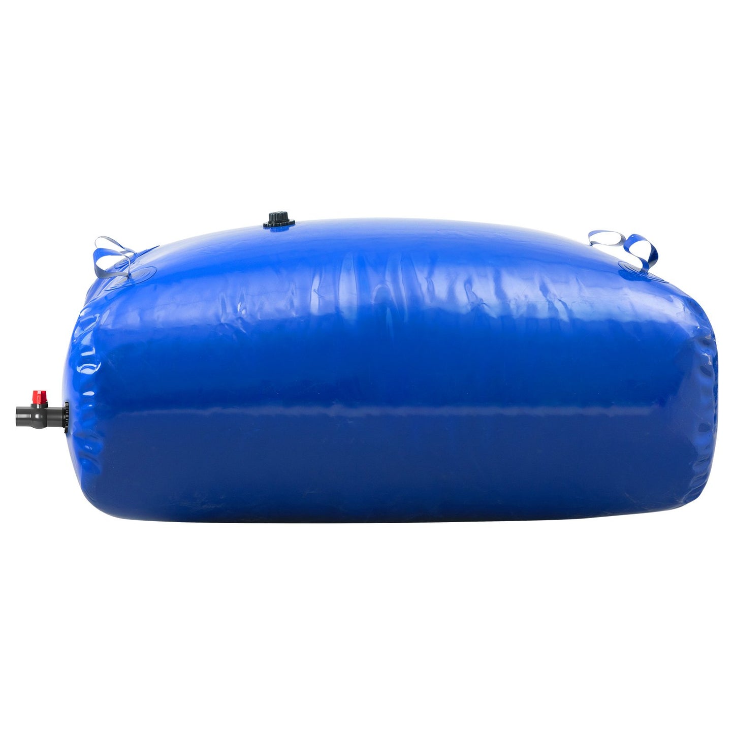 Wasserspeicherblase, 330-Liter-Wasserspeicherbehälter, 1000D PVC-Großvolumen-Weichsackblase, faltbar und tragbar für Gartenbewässerung, Camping, Wohnmobile, Brandschutz (Blau)