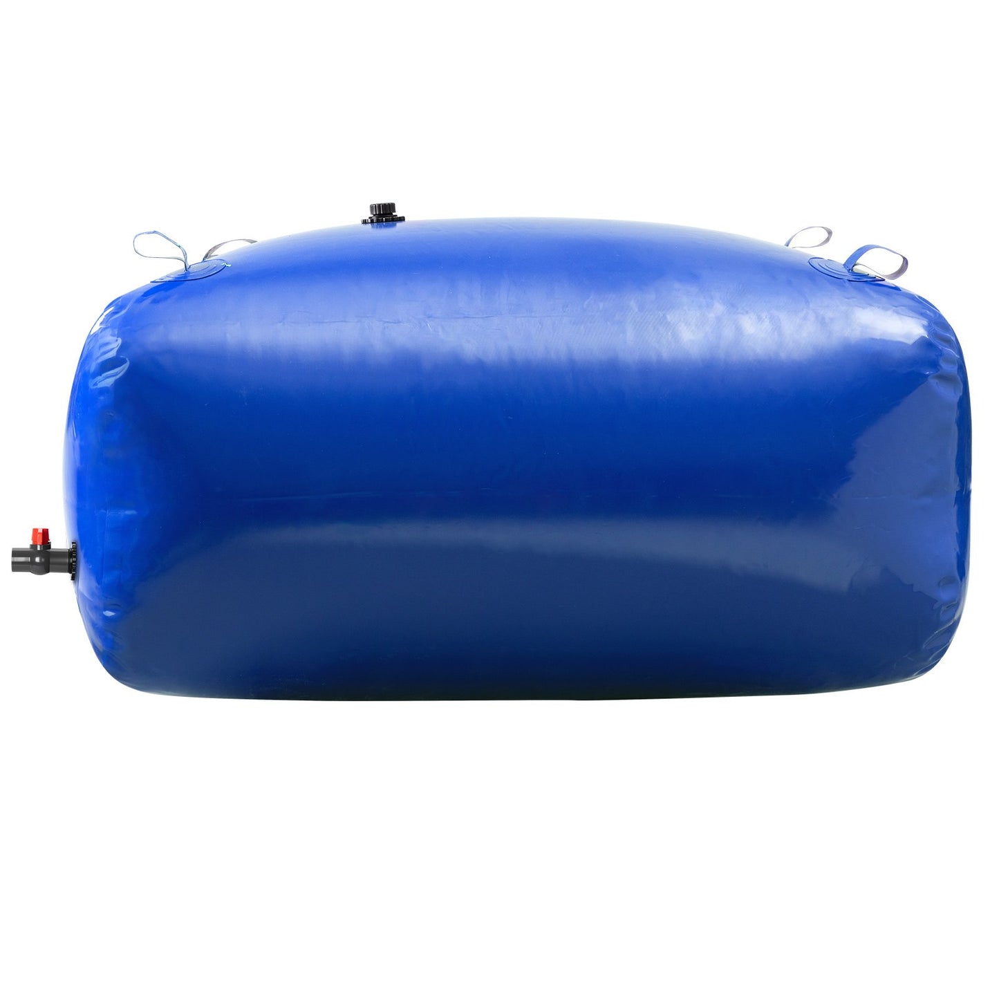 Wasserspeicherblase, 400 l Wasserbehälter, 1000D PVC, große Kapazität, faltbar und tragbar, für Gartenbewässerung, Camping, Wohnmobil, Brandschutz – Blau