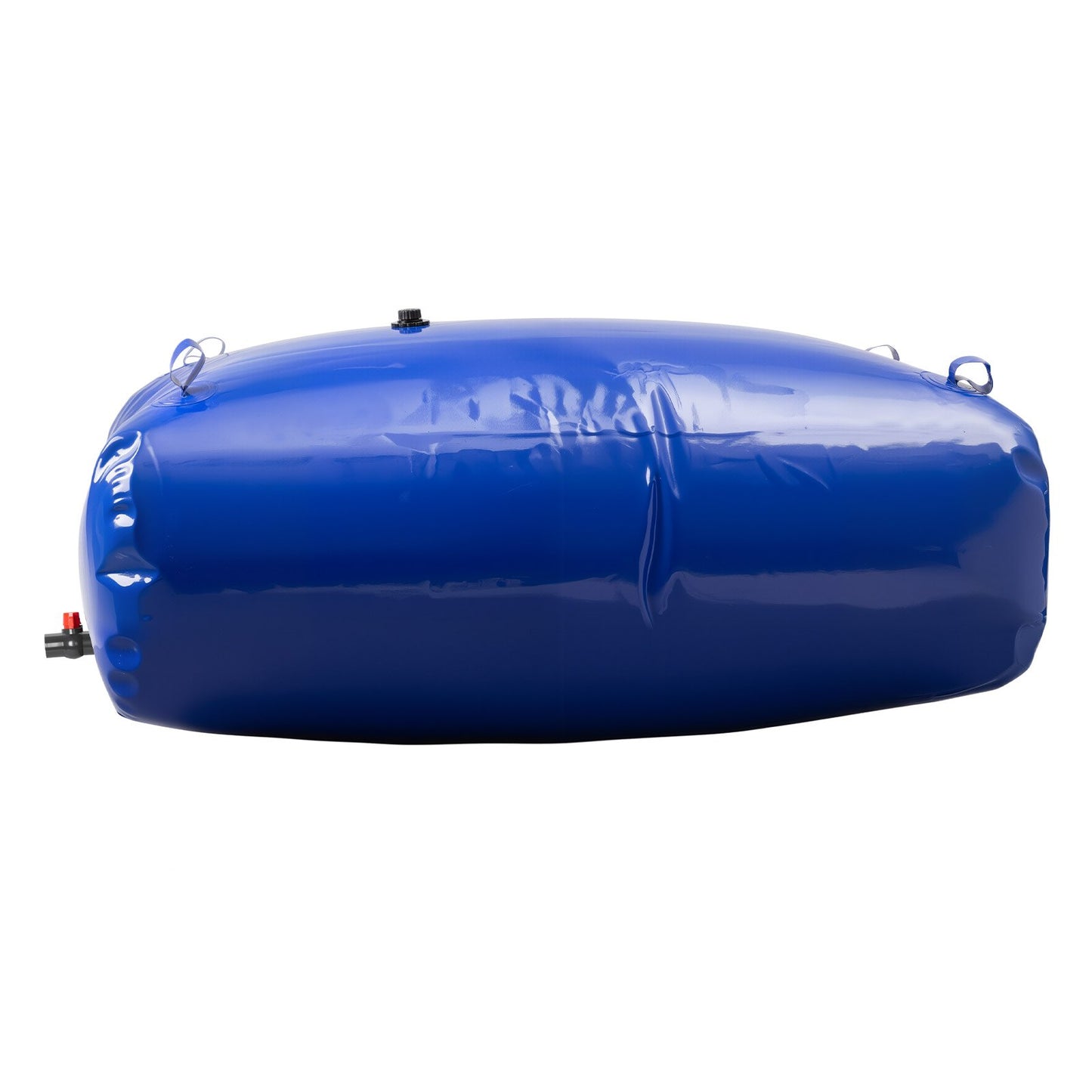 Wasserspeicherblase, 540 l, 1000D PVC, große, weiche Tasche, faltbar und tragbar, für Gartenbewässerung, Camping, Wohnmobil, Brandschutz – Blau