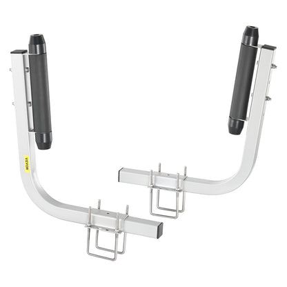 Boat Trailer Guide, 52.1 cm Adjustable Design Trailer Guide Poles, 2PCS Rustproof Galvanized Steel Trailer Guide ons, Heavy Duty Roller Guide Design, for Ski Boat, Fishing Boat or Sailboat Trailer