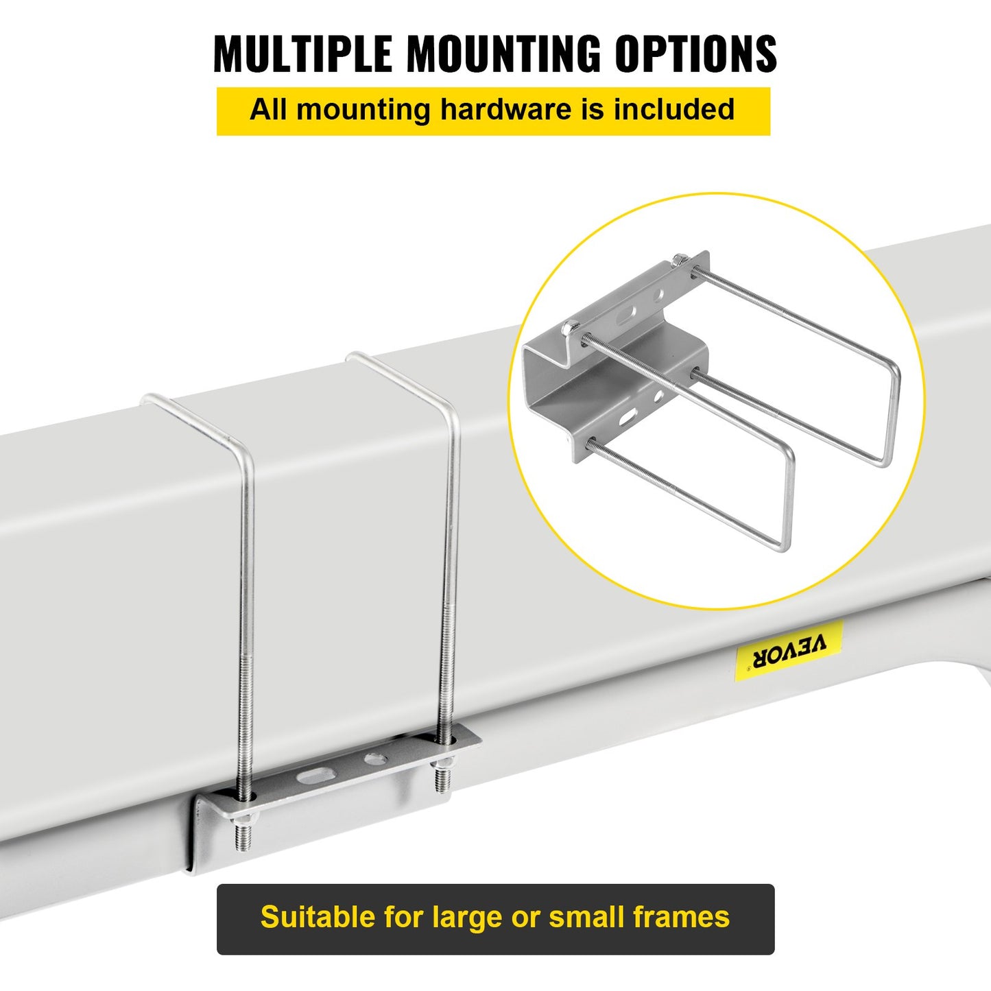 Boat Trailer Guide-on 45" π-shape Trailer Guide on w/Carpet-padded Boards