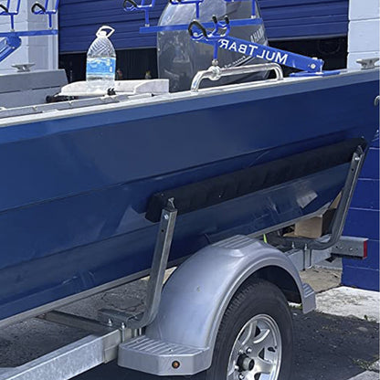 Boat Trailer Guide-on 45" π-shape Trailer Guide on w/Carpet-padded Boards