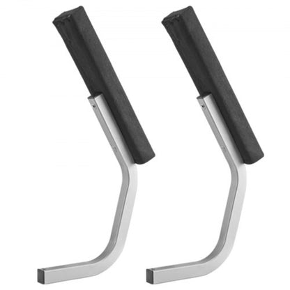 Boat Trailer Guide on, 20\", One Pair Trailer Pontoon Bunk Board Guide-ons, Steel Trailer Guides, Complete Mounting Accessories Included, for Ski Boat, Fishing Boat or Sailboat Trailer