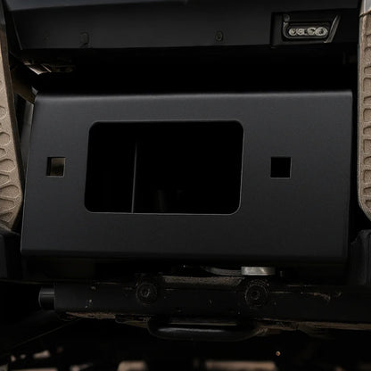 Winch Mount, Winch Capacity of 907-1633 kg, Trailer Hitch Winch Mount for Select Polaris Sportsman Models (2009 and Newer), 2 Mounting Hole Design, Powder Coated Steel, Fit for Desert Rescue