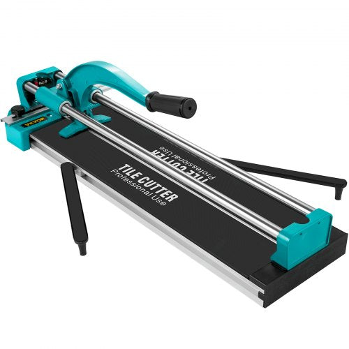 24 Inch/600mm Tile Cutter Double Rails & Brackets Manual Tile Cutter 3/5 in Cap with Precise Laser Manual Tile Cutter Tools for Precision Cutting