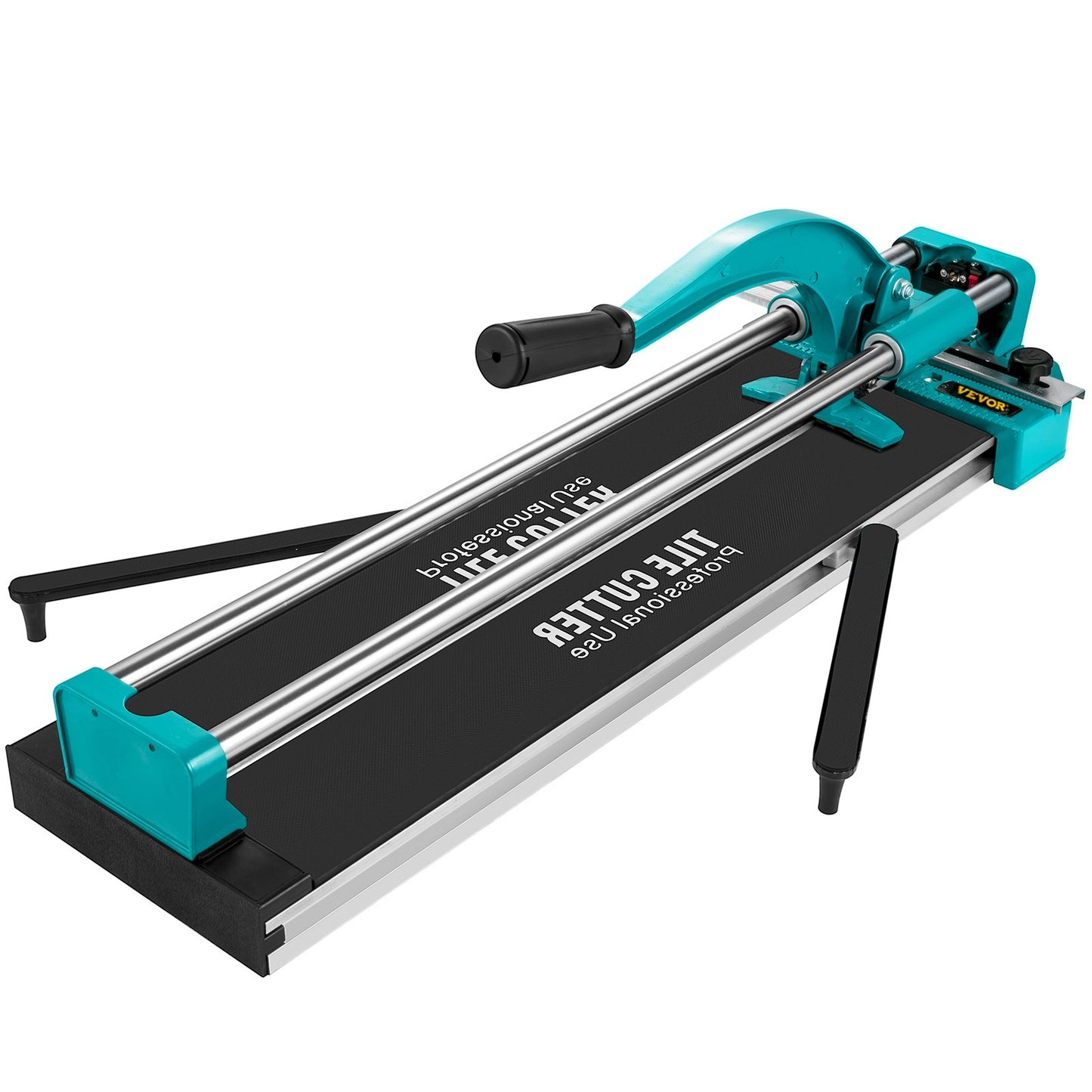 24 Inch/600mm Tile Cutter Double Rails & Brackets Manual Tile Cutter 3/5 in Cap with Precise Laser Manual Tile Cutter Tools for Precision Cutting