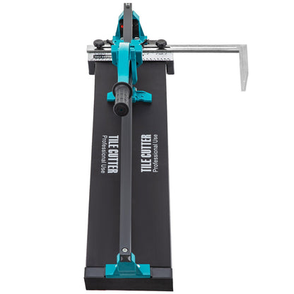 800 mm Tile Cutter Single Rail Manual Tile Cutter 3/5 in Cap w/Precise Laser Positioning Manual Tile Cutter Tools for Precision Cutting