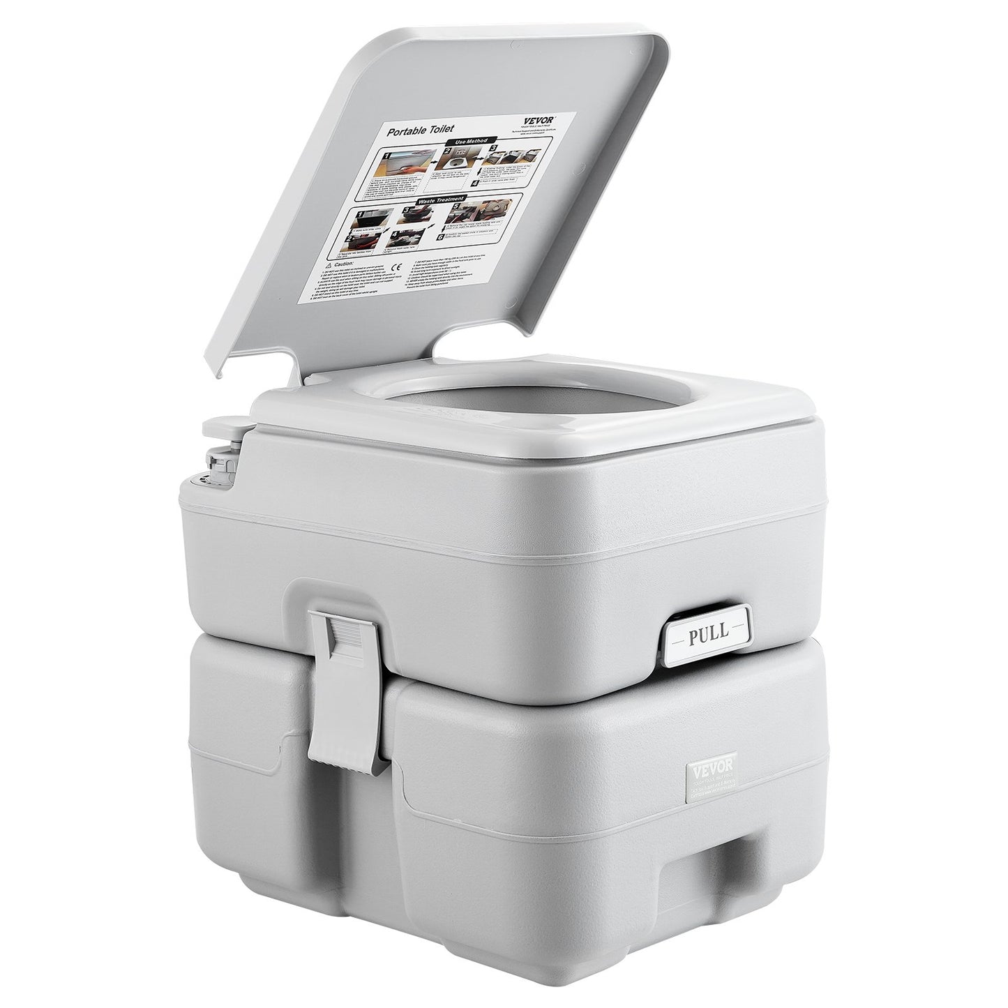 Tragbare Toilettenspülung für Reisen und Camping, 20,1 Liter, inklusive Tragetasche