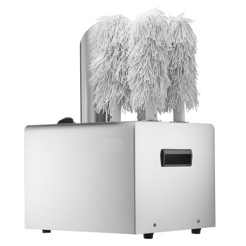 Weinglaspoliermaschine, 5-Bürsten-Glaspoliermaschine, 330 Tassen/Stunde, elektrische Gewerbe-Glaspoliermaschine für Champagnergläser, Biergläser, Krüge, ideal für Bars, Restaurants und Küchen