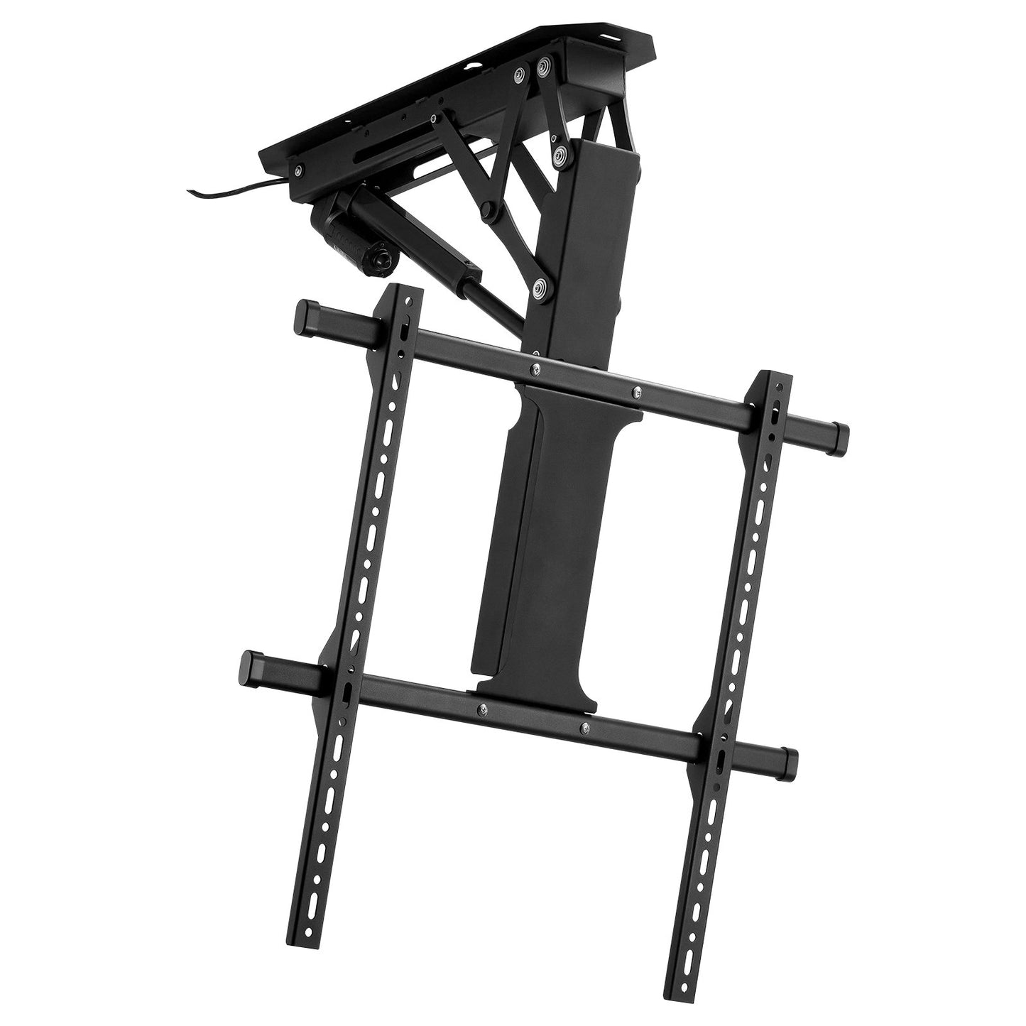 Motorized Ceiling TV Mount, TV Wall Mount for 32 to 65 Inch TV, Electric Adjustable Ceiling TV Mount, Motorized Flip Down TV Mount Bracket with Max VESA 24 x 24 in, Fits TVs Up to 88 lbs