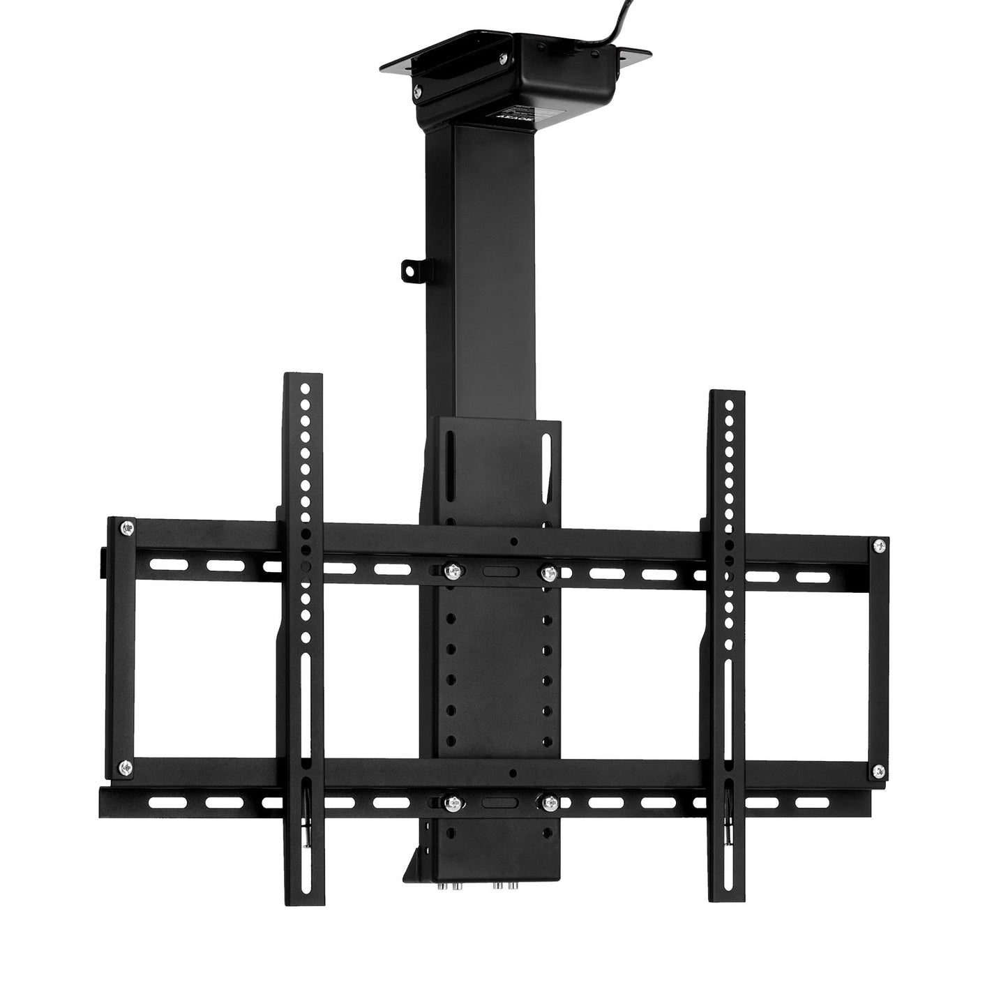 Motorized Ceiling TV Mount, TV Wall Mount for 32 to 55 Inch TV, Electric Adjustable Ceiling TV Mount, Motorized Flip Down TV Mount Bracket with Max VESA 24 x 16 in, Fits TVs Up to 120 lbs