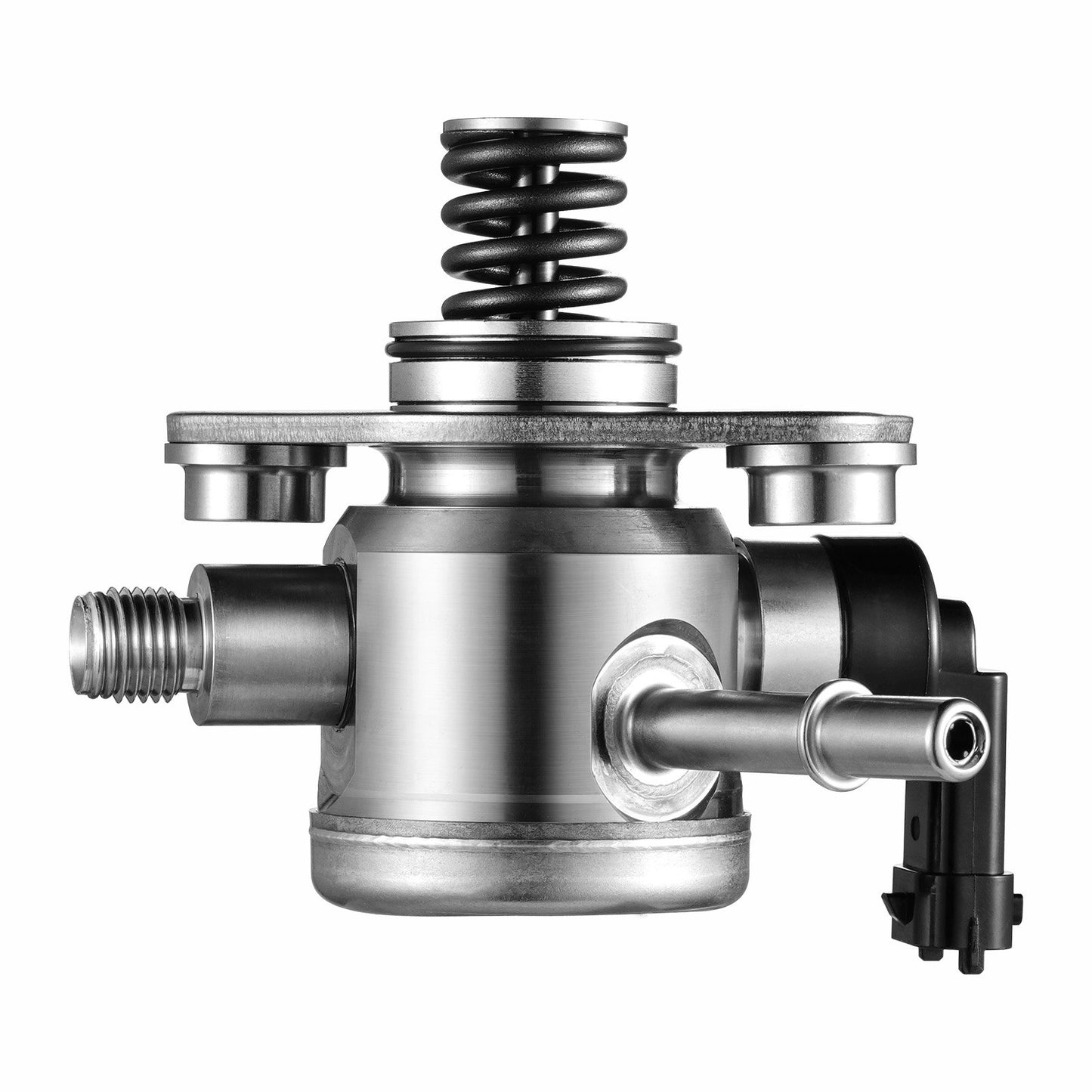 Hochdruck-Kraftstoffpumpe mit Dichtung und Schrauben, kompatibel mit Buick LaCrosse, Regal, Verano, Chevrolet Captiva Sport, Equinox, Impala, Malibu, GMC Terrain 2010–2017 L4 2,4L, Edelstahl