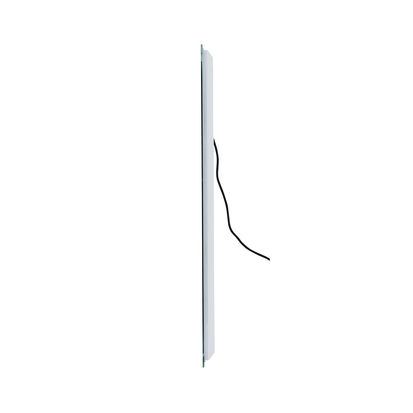 LED Bathroom Mirror, 70 x 100 cm LED Bathroom Vanity Mirror with Frontlit and Backlit, Anti-Fog Memory Mirror with Lights, Stepless 3 Colors Temperature Dimmable Bathroom Mirror, Wall Mounted