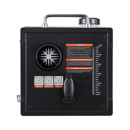 Dieselheizung, 8 kW, 12 V/24 V Gleichstrom, tragbare All-in-One-Diesel-Luftheizung mit Bluetooth-App-Steuerung, Fernbedienung und LCD-Bildschirm, 7-Liter-Kraftstofftank für Lkw, Transporter, Wohnmobile, Camper und Garagen
