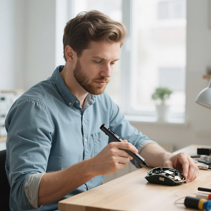 Elektrisches Präzisionsschraubendreher-Set, 52 magnetische Bits, Mini-Elektroschraubendreher mit magnetischer Aufbewahrungsbox, S2-Stahlbits, LED-Licht, USB-C-Ladeanschluss, für die Reparatur von Handys, Laptops und anderen Elektronikgeräten