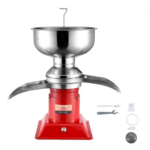 Zentrifugal-Rahmseparator, elektrischer Rahmseparator aus Edelstahl 304, 100 l/h Leistung, 10.500 U/min, geeignet für Ziegenmilch, 30 W Leistung, Kuhmilch-Rahmseparator, Milchabschäumer mit 5-Liter-Auffangbehälter, 100–240 V