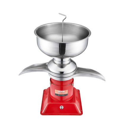 Zentrifugal-Rahmseparator, elektrischer Rahmseparator aus Edelstahl 304, 100 l/h Leistung, 10.500 U/min, geeignet für Ziegenmilch, 30 W Leistung, Kuhmilch-Rahmseparator, Milchabschäumer mit 5-Liter-Auffangbehälter, 100–240 V