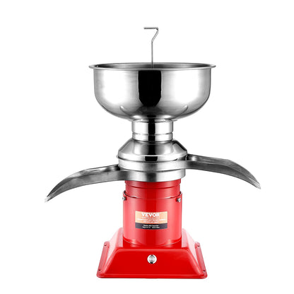 Zentrifugal-Rahmseparator, elektrischer Rahmseparator aus Edelstahl 304, 100 l/h Leistung, 10.500 U/min, geeignet für Ziegenmilch, 30 W Leistung, Kuhmilch-Rahmseparator, Milchabschäumer mit 5-Liter-Auffangbehälter, 100–240 V