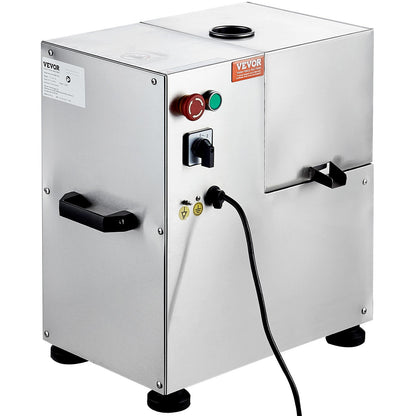 Elektrische Zuckerrohrpresse, 800 W, hohe Leistung von 300 kg/h, 4 Edelstahlwalzen, automatische Walzendruckregulierung, geeignet für den privaten und gewerblichen Gebrauch