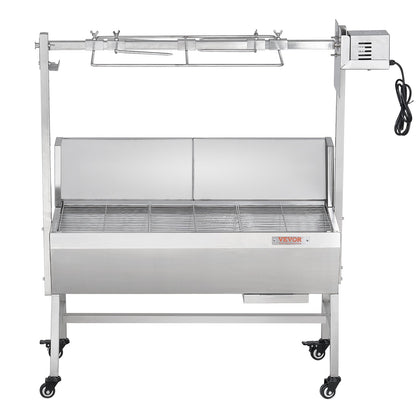 Bräter-Drehspieß-Grill für Schwein, Lamm und Hähnchen, 42 W, 61,2 kg