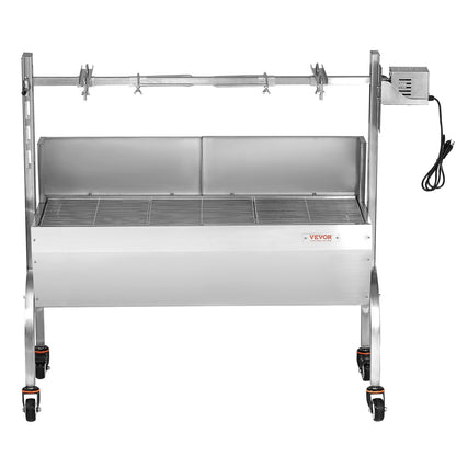 Bräter-Drehspieß-Grill für Schwein, Lamm und Hähnchen, 52 W, 89,8 kg