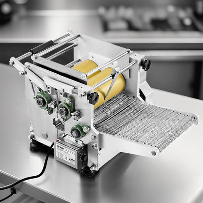 Elektrische Tortillamaschine, automatische Maistortilla-Maschine mit Antihaftbeschichtung und zwei Formen (10 cm + 15 cm), elektrische Chapati-Maschine, geeignet für die Herstellung von Sopes, Roti, Pita, Tortillas und Pizza