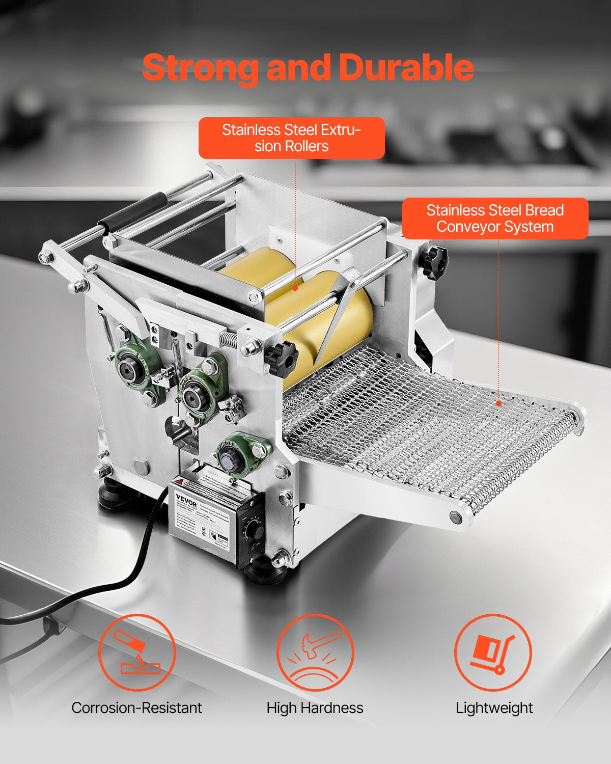 Elektrische Tortillamaschine, 14 cm Durchmesser, automatische Maistortillamaschine mit Antihaftbeschichtung, elektrische Chapati-Maschine, geeignet für die Herstellung von Sopes, Gorditas, Roti, Pita, Tortilla und Pizza