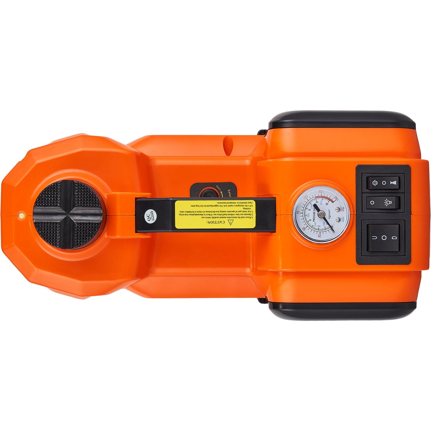 Electric Hydraulic Car Floor Jack 5 Ton 12V Built-in Tire Inflator Pump