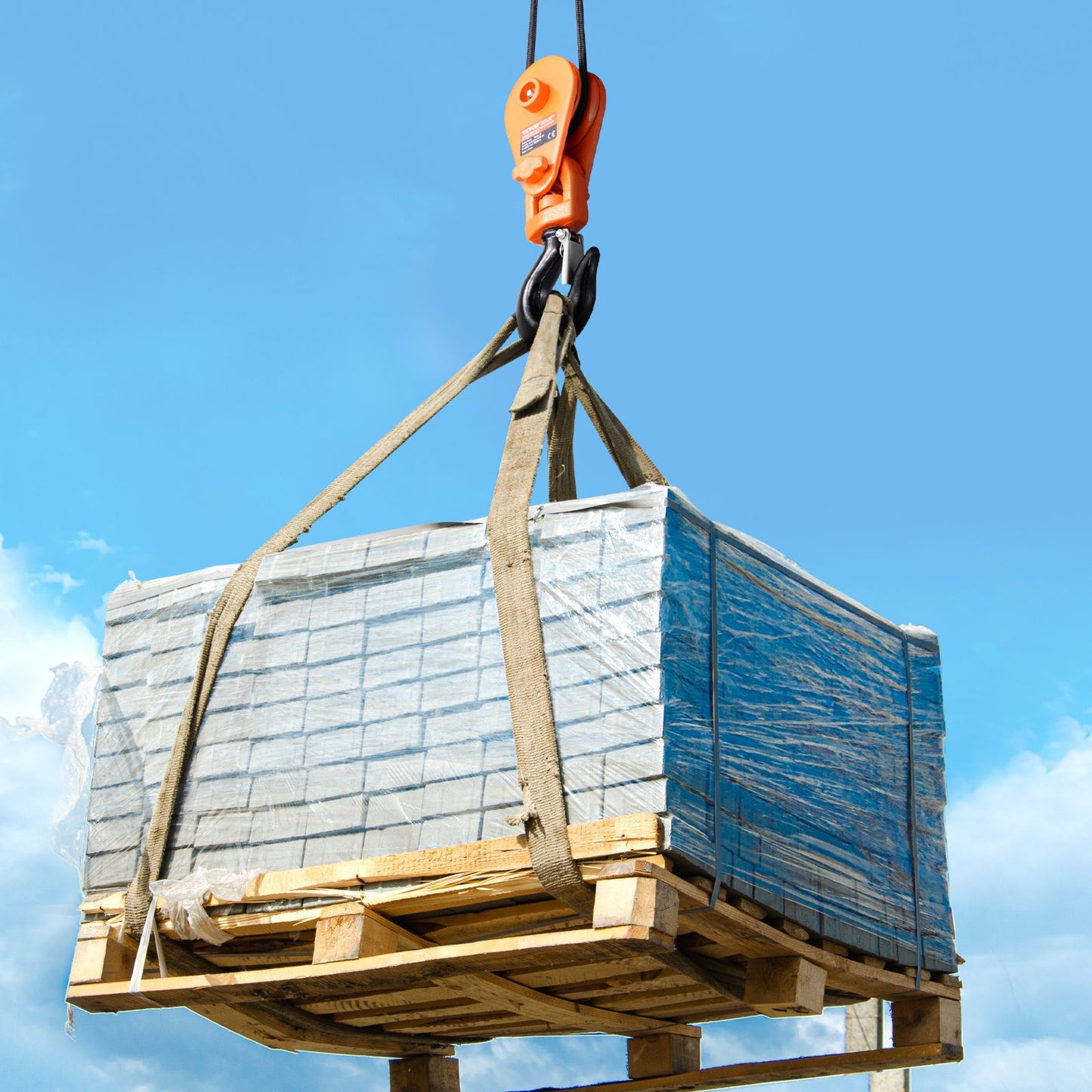 2 Ton Snatch Block with Swivel Hook, 3" Sheave 3/8" Inch Wire Rope, Heavy Duty Snatch Block Pulley 4400 lbs for Towing and Recovery operations on Tow Truck Rollback Wrecker Car Hauler Winches