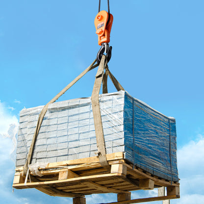 2 Ton Snatch Block with Swivel Hook, 3" Sheave 3/8" Inch Wire Rope, Heavy Duty Snatch Block Pulley 4400 lbs for Towing and Recovery operations on Tow Truck Rollback Wrecker Car Hauler Winches