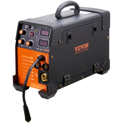 MIG Welder 200 Amp MIG TIG Arc Welder 3 in 1 Welder Welding Machine 220V TIG Welder Lift ARC Welder MMA Stick IGBT DC Inverter Welder Digital Display Combo Welding Machine