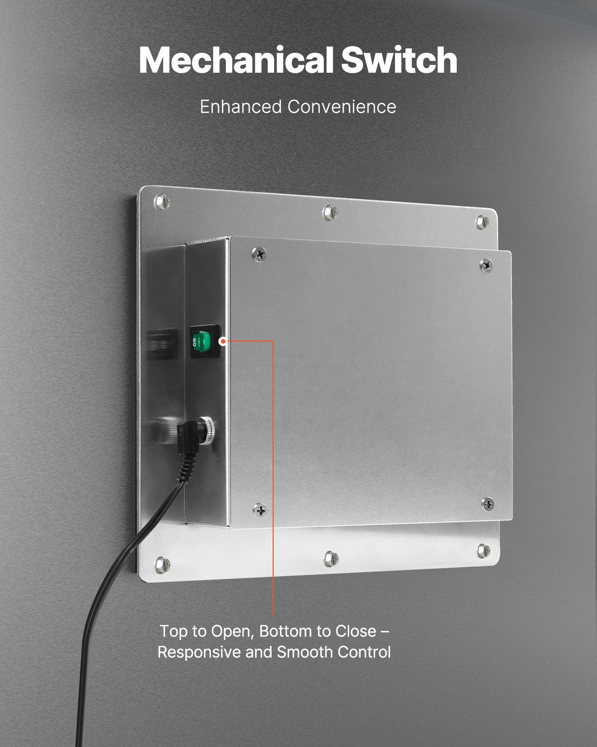 HVAC Air Purifier Whole House, 18W 9inch, Light in Duct for Ac (Air Conditioning) Duct, Air Scrubber with 2 Bulb, PCO Technology HVAC lights with Power Cord for Ac Systems