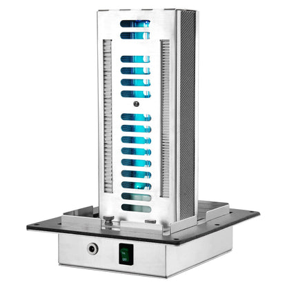 HVAC Air Purifier Whole House, 18W 9inch, Light in Duct for Ac (Air Conditioning) Duct, Air Scrubber with 2 Bulb, PCO Technology HVAC lights with Power Cord for Ac Systems