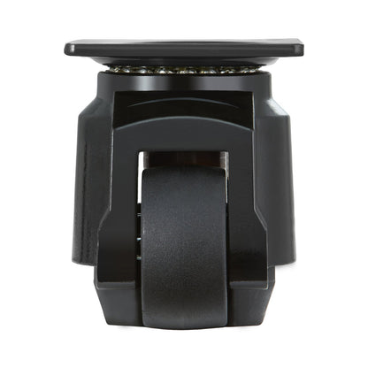 Nivellierrollen, Satz mit 1914 kg Gesamttragfähigkeit, 6,3 cm Durchmesser, robuste Ausführung mit verbessertem Griffdesign, 360°-Schwenkrollen, verstellbare Rollen mit Füßen für Werkbank und Maschine