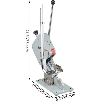 Manuelle U-förmige Wurstklammermaschine zum Verschließen von Wurstverpackungen, inklusive 1 Schachtel mit 5000 Schnallen