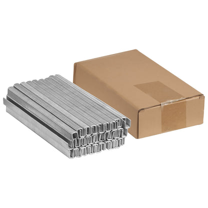 Manuelle U-förmige Wurstklammermaschine zum Verschließen von Wurstverpackungen, inklusive 1 Schachtel mit 5000 Schnallen