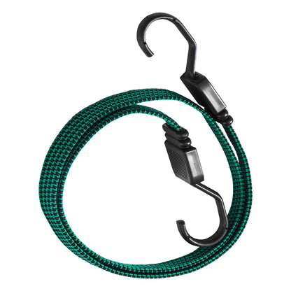 32-teiliges Flachgummiseil-Set, 17 mm Hochleistungs-Gummibänder mit A3-Stahl-J-Haken, inklusive 10", 18", 24", 32", 40" Gummiseil mit tragbarer Aufbewahrungstasche, 6 Clips und Befestigungsbändern für Baldachin