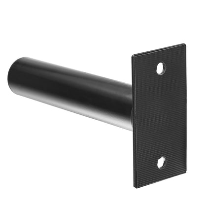 Wall Mounted Weight Plate Holder, Weight Rack Storage for 2-Inch Weight Plates, 330 lbs Load Capacity Weight Storage Rack, Heavy Duty Iron Home Gym Organizer, 4 Pack, Mounting Hardware Included