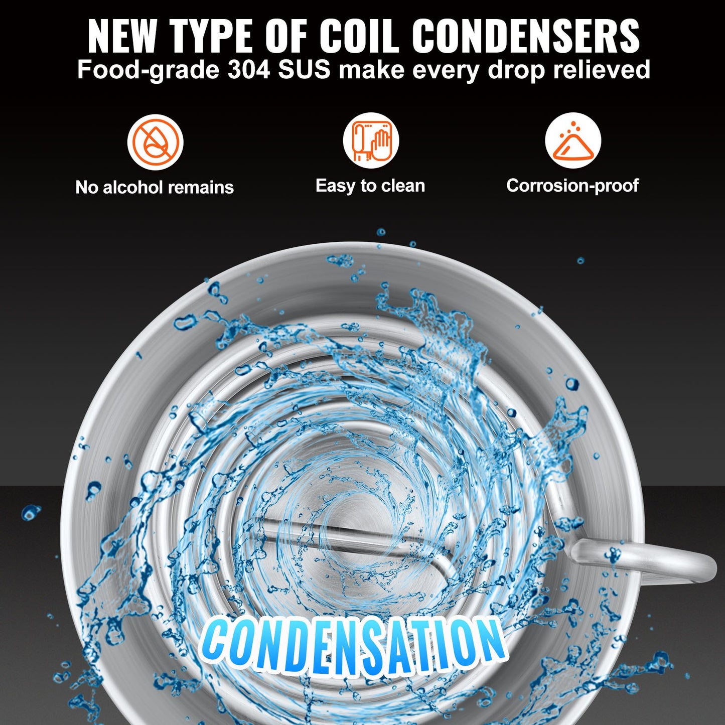 68,1-Liter-Wasserdestilliergerät, Brauausrüstung, DIY-Heimdestillierapparat