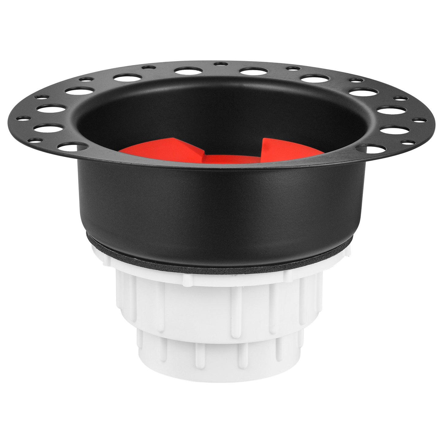 PVC Freestanding Tub Drain Kit, 2 Brass Tail Pipes, Bathtub Drain Rough-in Kit, with PVC Adapter of Tailpiece, Compatible with Freestanding Bathtubs, Floor Mounted Bathtubs and Island Bathtubs