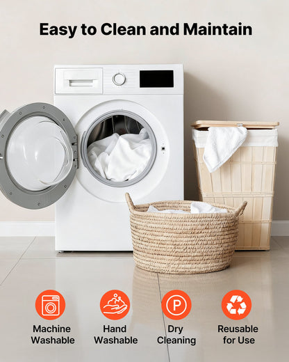 6er-Pack Tischdecken für 2,4 m lange rechteckige Tische, knitterfrei, dehnbar, weiß, waschbarer Spandex-Tischdeckenschutz, für Partys, Hochzeiten, Cocktails, Bankette und Festivals