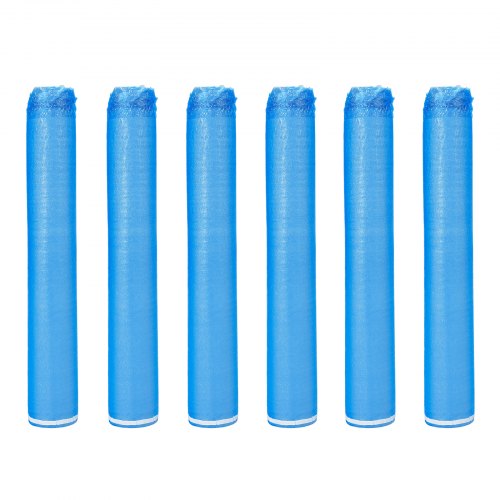 Floor Underlayment 55.8 m², 3-in-1 2 mm Thick Flooring Padding with Tape & Vapor Barrier, Heavy Duty EPE Foam with Blue PE, Soundproofing & Noise Reduction, for Laminate Wood (6 Rolls x 9.3 m²)