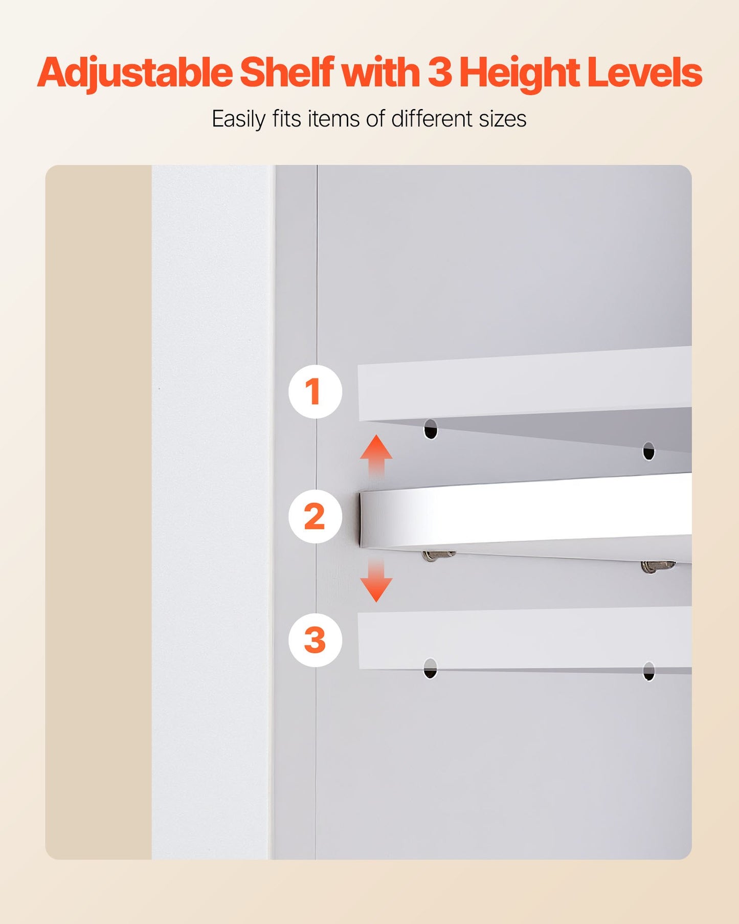 Bathroom Wall Cabinet, with 2 Doors & Adjustable Shelf, Over the Toilet Storage Medicine Cabinet Wall Mounted, Hanging Organizer with Open Partition & Towel Bar for Laundry Room Kitchen, White